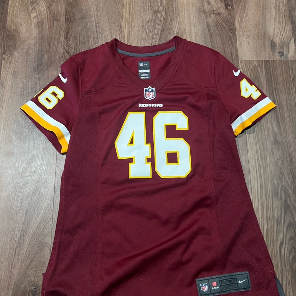 NFL Women's Burgundy and White #46 Football Jersey